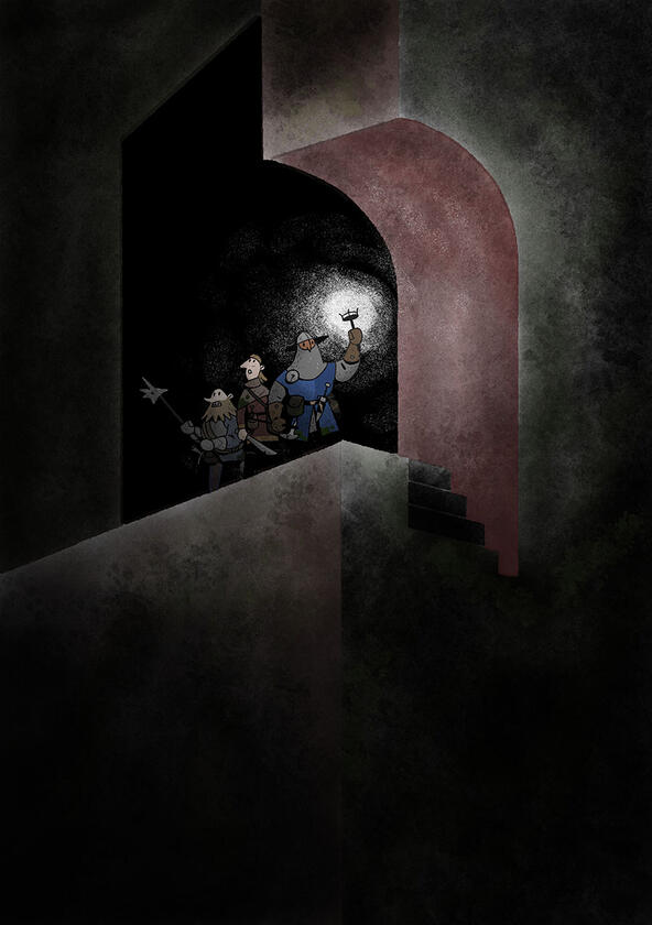 Dungeon crawl (published in Knock! #3)