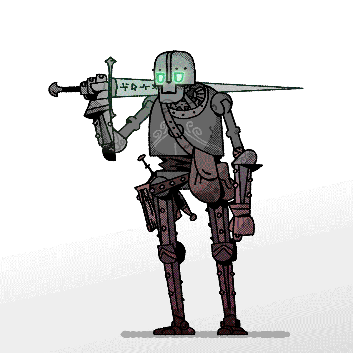 Animated character commission (2021)