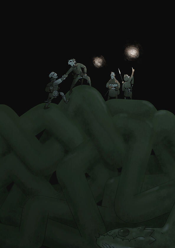 Published In the Hall of the Third Blue Wizard