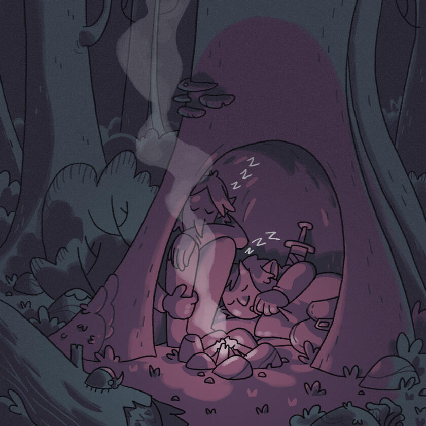 Sleepy forest (2020)